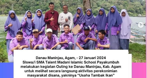 Belajar Wirausaha Ikan , ke danau Maninjau….