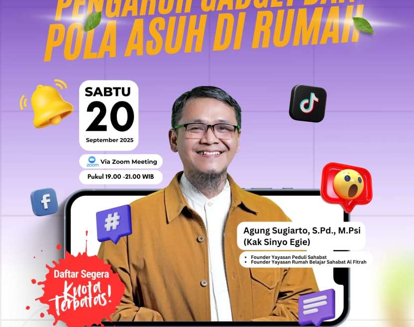 Madani Webinar : Pengaruh Gadget dan Pola Asuh di Rumah